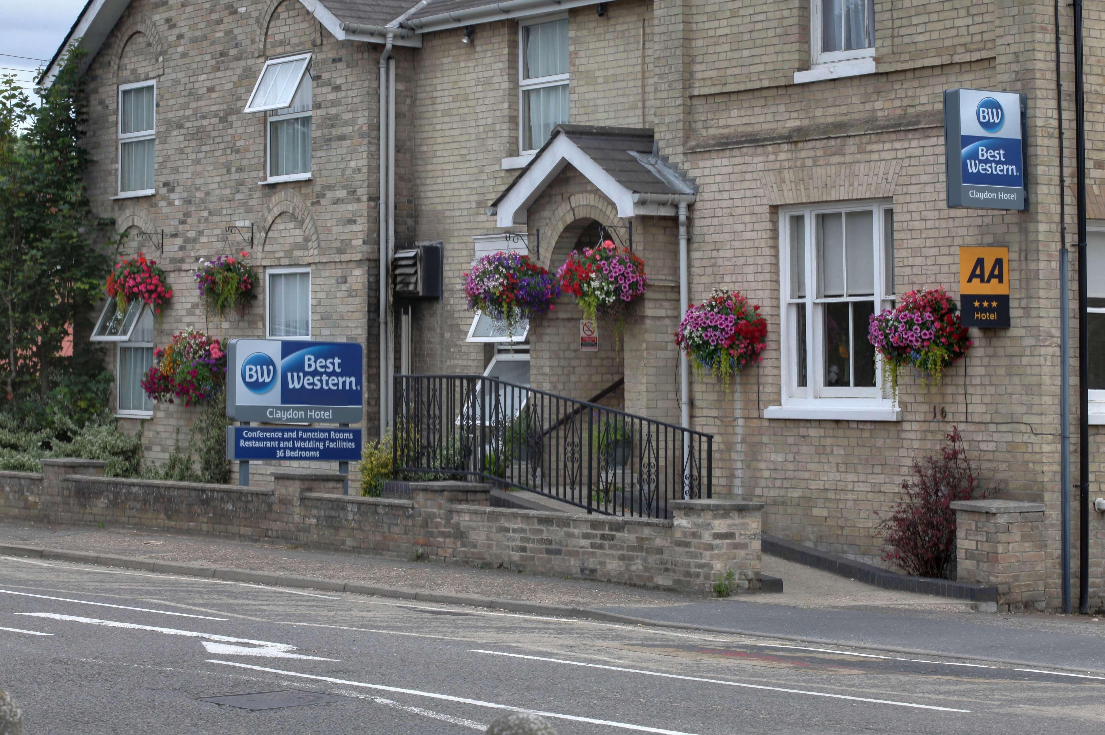 Best Western Claydon Hotel Exteriör bild