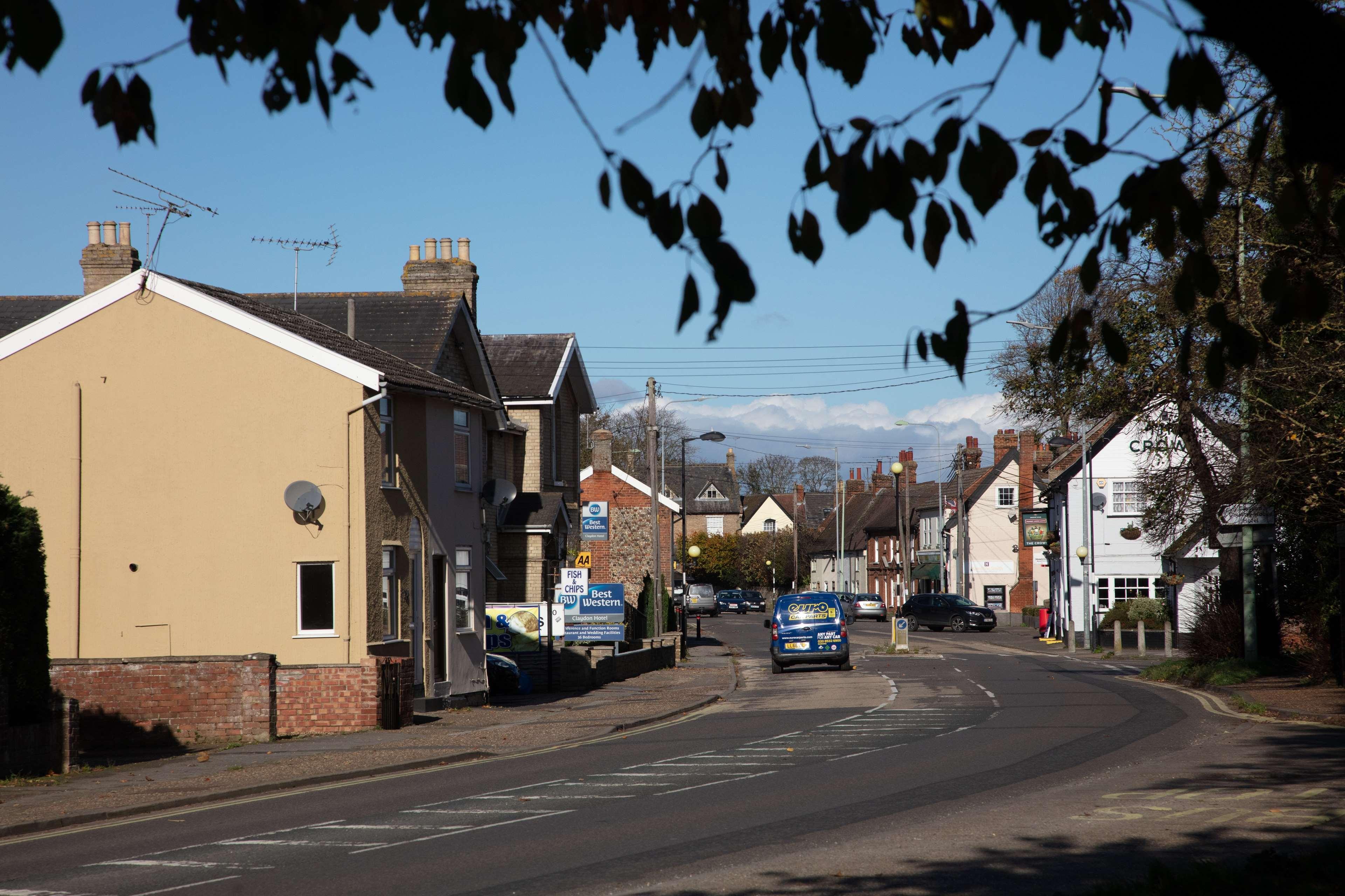 Best Western Claydon Hotel Exteriör bild